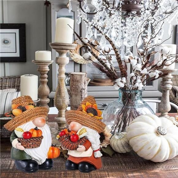 Fall Decorations | Fall Gnomes Decorations for Home | Thanksgiving Decor - Picture 5 of 7